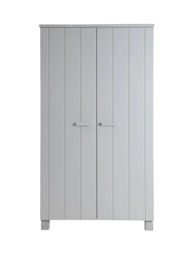 mutoni - Schrank Dennis Kiefer betongrau, One Size