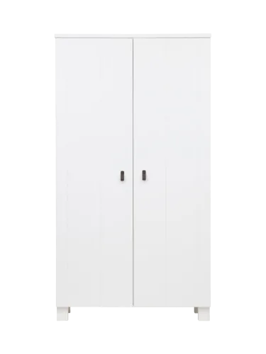Massiver Kleiderschrank „Ties“, 2-türig De Eekhoorn