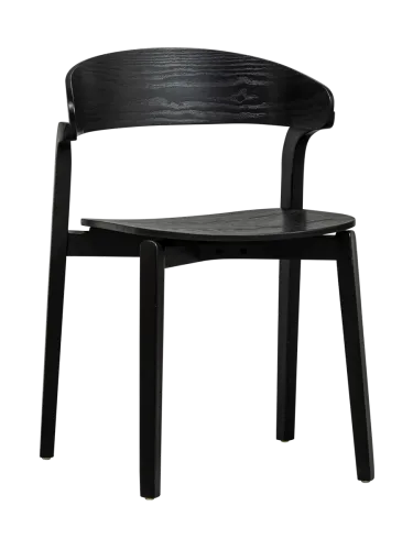 mutoni - Esszimmerstuhl Cras, One Size, Schwarz