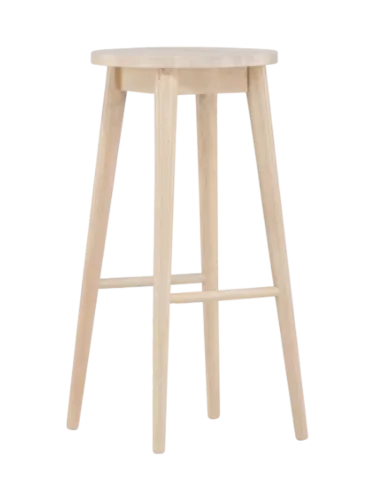 LIVIQUE, Barhocker 2er-Set Melba Braun B 36 cm - Farbe: Hellbraun - Barhocker 2er-Set