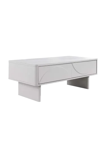 Design Couchtisch „Savoy“ mit Keramiktischplatte Invicta Interiors