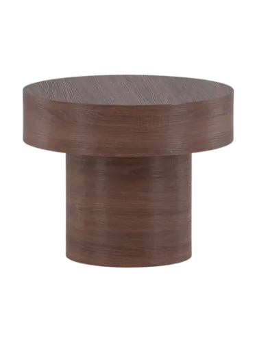 LIVIQUE, Beistelltisch Marlo Braun B 50 cm - Beistelltisch