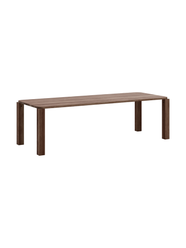 Designer Massivholz Esstisch „Atlas“, geräucherte Eiche NEW WORKS