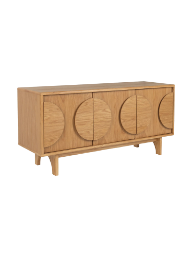 Zuiver, Massivholz Design Beistelltisch & Nachtisch „Groove“ Zuiver