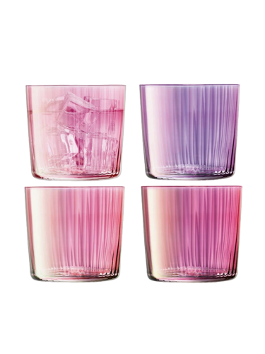 Mundgeblasene Gläser „Gems“ Garnet 310 ml (4er-Set) LSA International