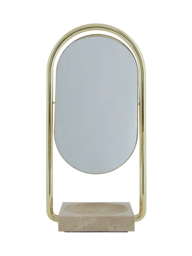 AYTM, Design Spiegel „Angui“, Silber AYTM