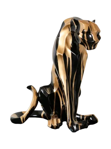 image LAND, image LAND Skulptur Sitzender Panther  | Schubiger Möbel