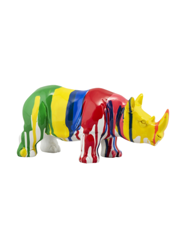 image LAND, image LAND Skulptur Buntes Nashorn  | Schubiger Möbel
