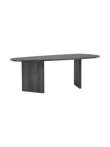 Venture Home, Venture Home Esstisch Esszimmertisch, MDF, oval, gesellig, einladend, modern