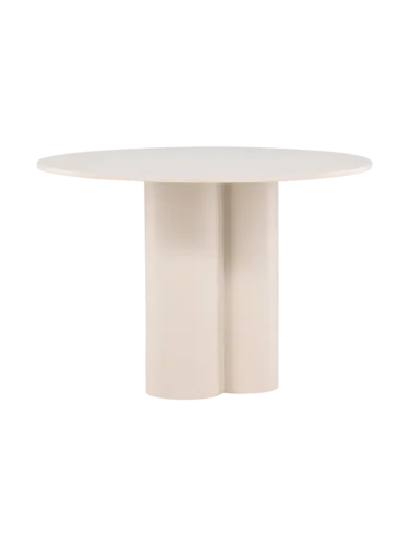 LIVIQUE, Esstisch Olav Beige MDF B 110 cm - Esstisch