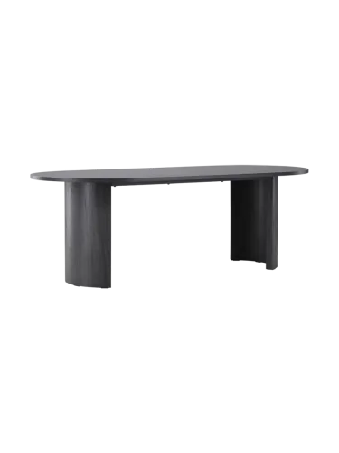 LIVIQUE, Esstisch Altus Schwarz Holzwerkstoff/MDF B 220 cm - Esstisch