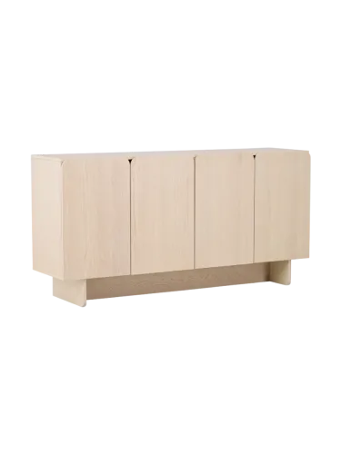 LIVIQUE, Sideboard Taura Braun MDF B 160 T 42 H 80 cm - Farbe: Hellbraun - Sideboard