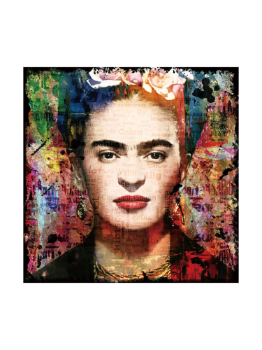 image LAND, image LAND Digitaldruck auf Glas Pop Art Von Mexikanischer Frau  | Schubiger Möbel