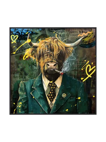 image LAND, image LAND Gemälde Gentleman Bull  | Schubiger Möbel