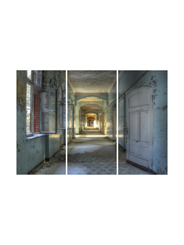 image LAND, image LAND Digitaldruck auf Acrylglas Lost Place Flur 1  | Schubiger Möbel
