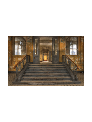 image LAND, image LAND Digitaldruck auf Acrylglas Lost Place Treppe 4  | Schubiger Möbel