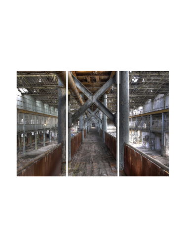 image LAND, image LAND Digitaldruck auf Acrylglas Werkshalle 1  | Schubiger Möbel