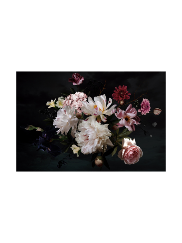 image LAND, image LAND Digitaldruck auf Glas Hübsches Blütenbouquet 3  | Schubiger Möbel