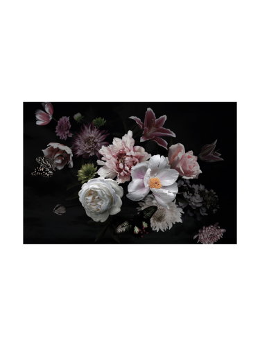 image LAND, image LAND Digitaldruck auf Glas Hübsches Blütenbouquet 2  | Schubiger Möbel