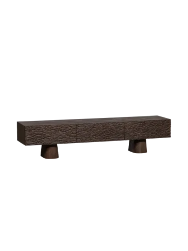 Massives Design Lowboard „Crumble“ De Eekhoorn