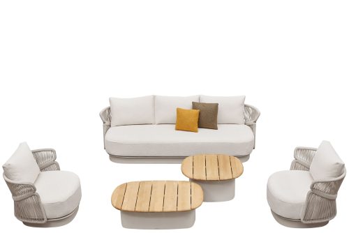 6-teiliges Premium Gartenlounge-Set „Aio“ Higold