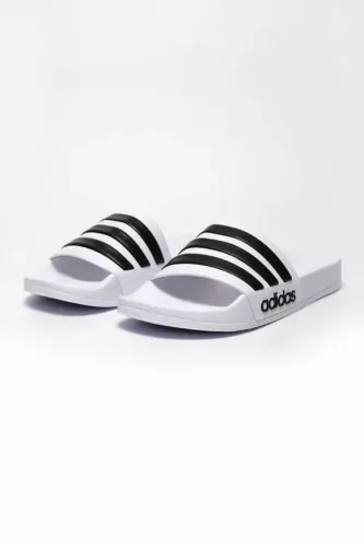 Adidas, adidas - Slippers, für Damen, Weiss, Größe 43 1/3