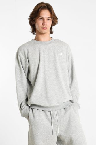 New Balance, New Balance New Balance Sport Essentials Small Logo French Terry Crew Herren, grau, Grösse: M Relaxed Fit Herren, grau, Grösse: M