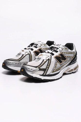 New Balance M1906 Sneaker - Black + Metallic Silver + White EU42 Herren