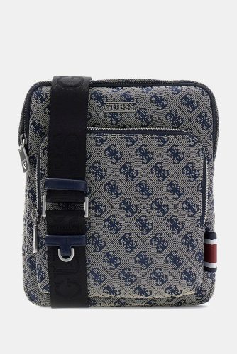 Guess, Guess Boston Umhängetasche Handtaschen 1 ct Grau Herren
