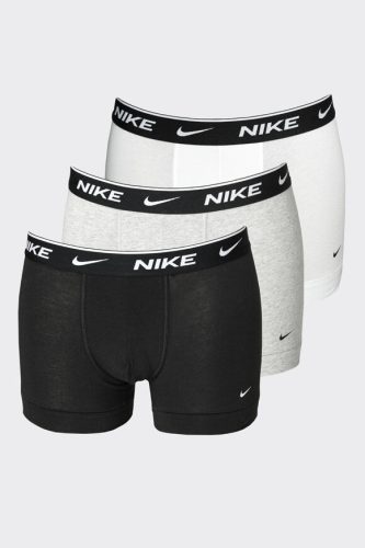 Nike Dreierpack Boxershorts - Weiss + Schwarz + Grau meliert M Herren