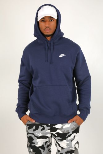 Nike Sportswear Club Fleece Kapuzensweatshirt - Navy M Herren