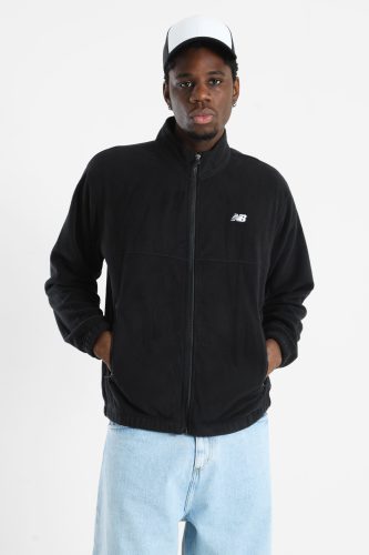 New Balance Fleecejacke - Black L Herren