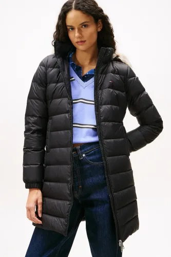 Tommy Jeans Puffer Daunenparka - Black XL Damen