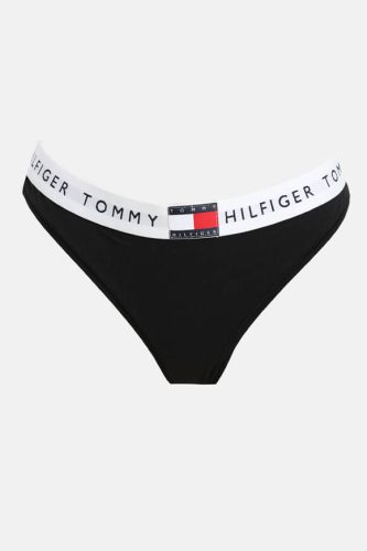 Tommy Hilfiger, Tommy Hilfiger - String, für Damen, Black, Größe S