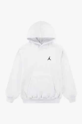 Jordan Brooklyn Fleece Kapuzensweatshirt - White M Kids