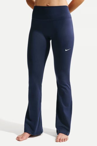 Nike Flare Leggings - Midnight Navy + White L Damen