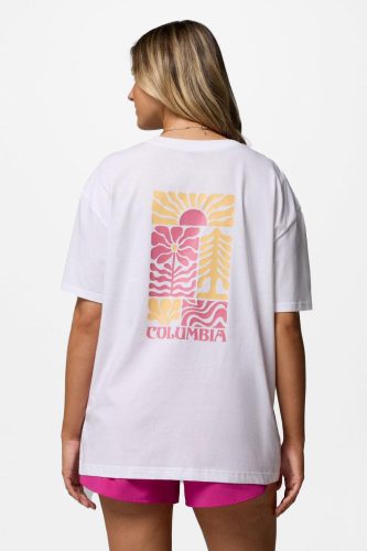 Columbia, Columbia Damen Rolling Bend Graphic Oversized T-Shirt