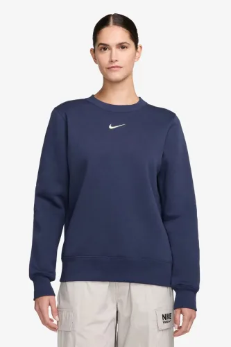 Nike Sportswear Phoenix Fleece Sweatshirt - Midnight Navy S Damen