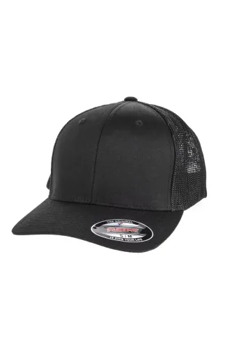 Yupoong Trucker Cap - Schwarz S/M Herren