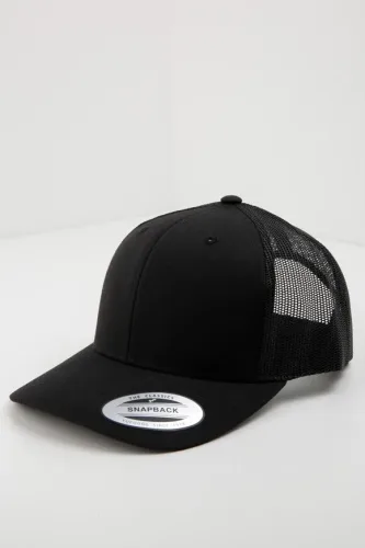 Yupoong Trucker Cap / Snapback - Black Einheitsgroesse Herren