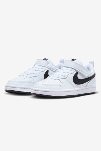 Nike Court Borough Recraft Kids Sneaker - White + Black EU31