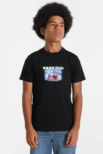 Mister Tee T-Shirt - Black 122-128 Kids