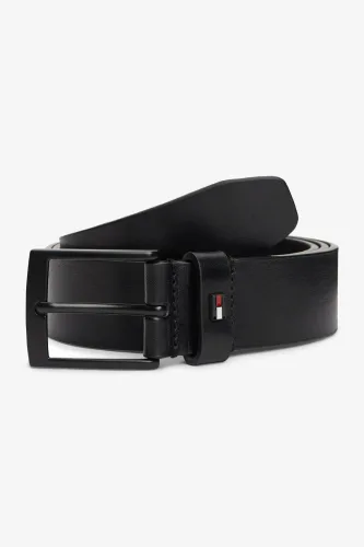 Tommy Jeans Ledergürtel - Black 95 Herren