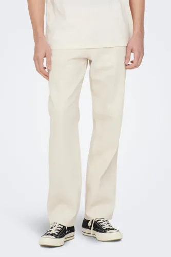 Only & Sons, ONLY & SONS Regular-fit-Jeans "ONSEDGE STRAIGHT BROMO 0017 DOT DNM NOOS"