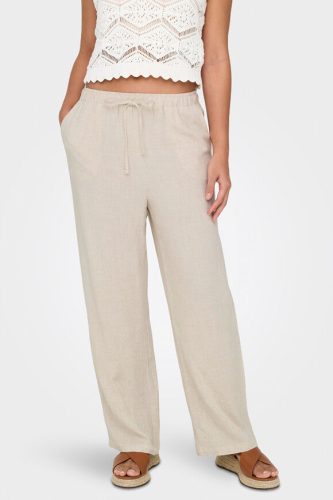 Only ONLSIESTA Leinenhose - Moonbeam XL Damen