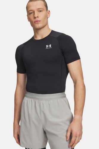 Under Armour, UNDER ARMOUR Herren Fitnessshirt HeatGear® Armour schwarz | M
