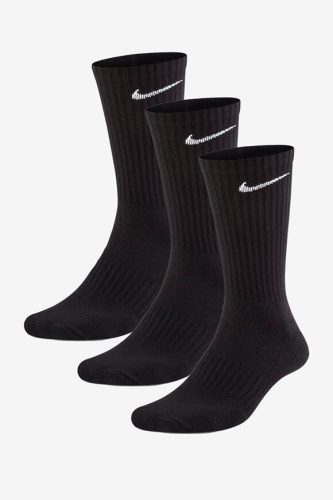 Nike, Nike - Triopack, wadenlange Sp-Sock, für Herren, Black, Größe L