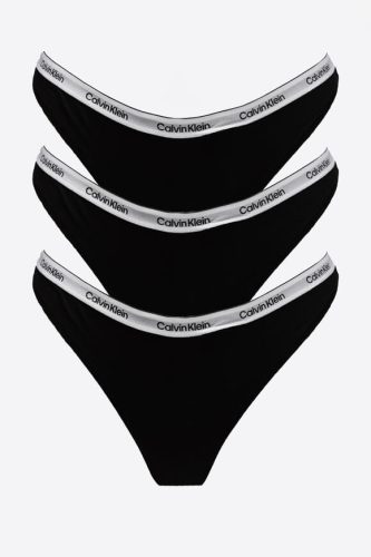 Calvin Klein, Calvin Klein - String, für Damen, Black, Größe S