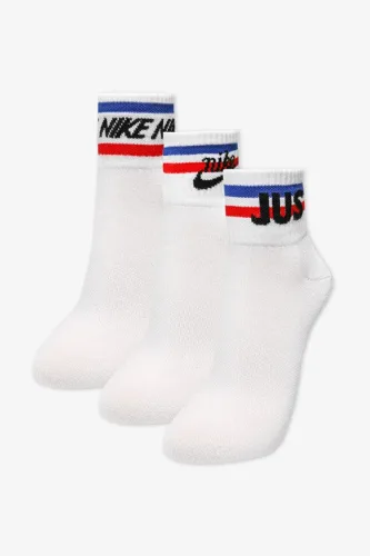 Nike Dreierpack Socken - Weiss EU38-42