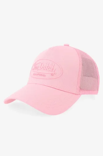 Von Dutch, Von Dutch Trucker Cap / Snapback - Pink Einheitsgroesse Damen